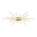 Glass Flush Mount Light - Minimalist Sputnik Luxury Ceiling Fixture