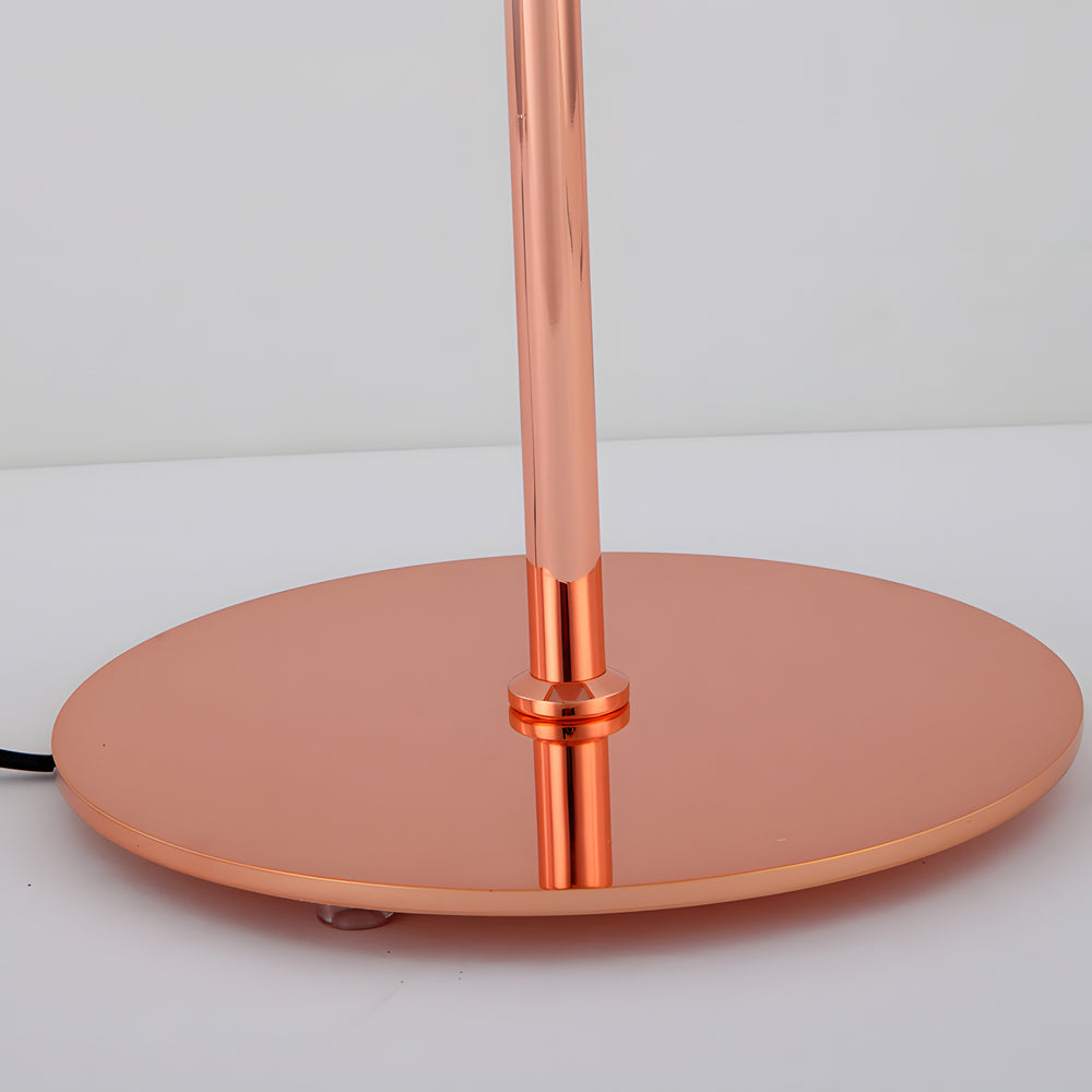 Glass Mushroom Table Lamp - Dome-Shaped LED Ambient Light for Home Décor