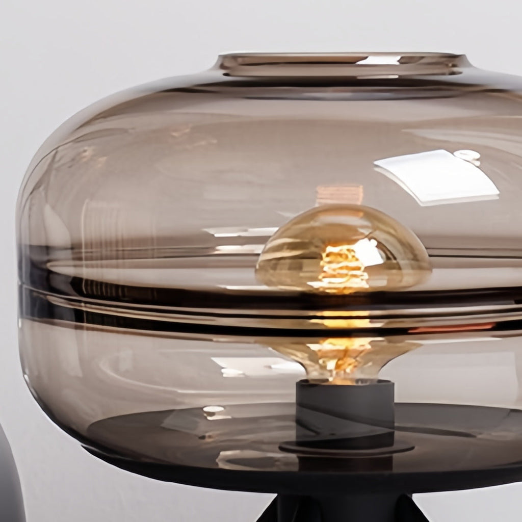 Modern Nordic Glass Accent Lamp - Four-Legged Small Table Light