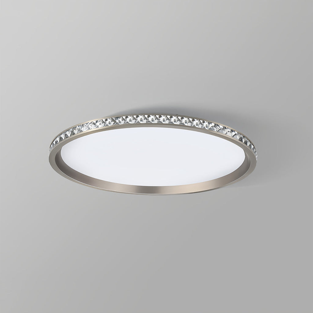 Round Flush Mount LED Ceiling Light - Ultra Thin Minimalist Design