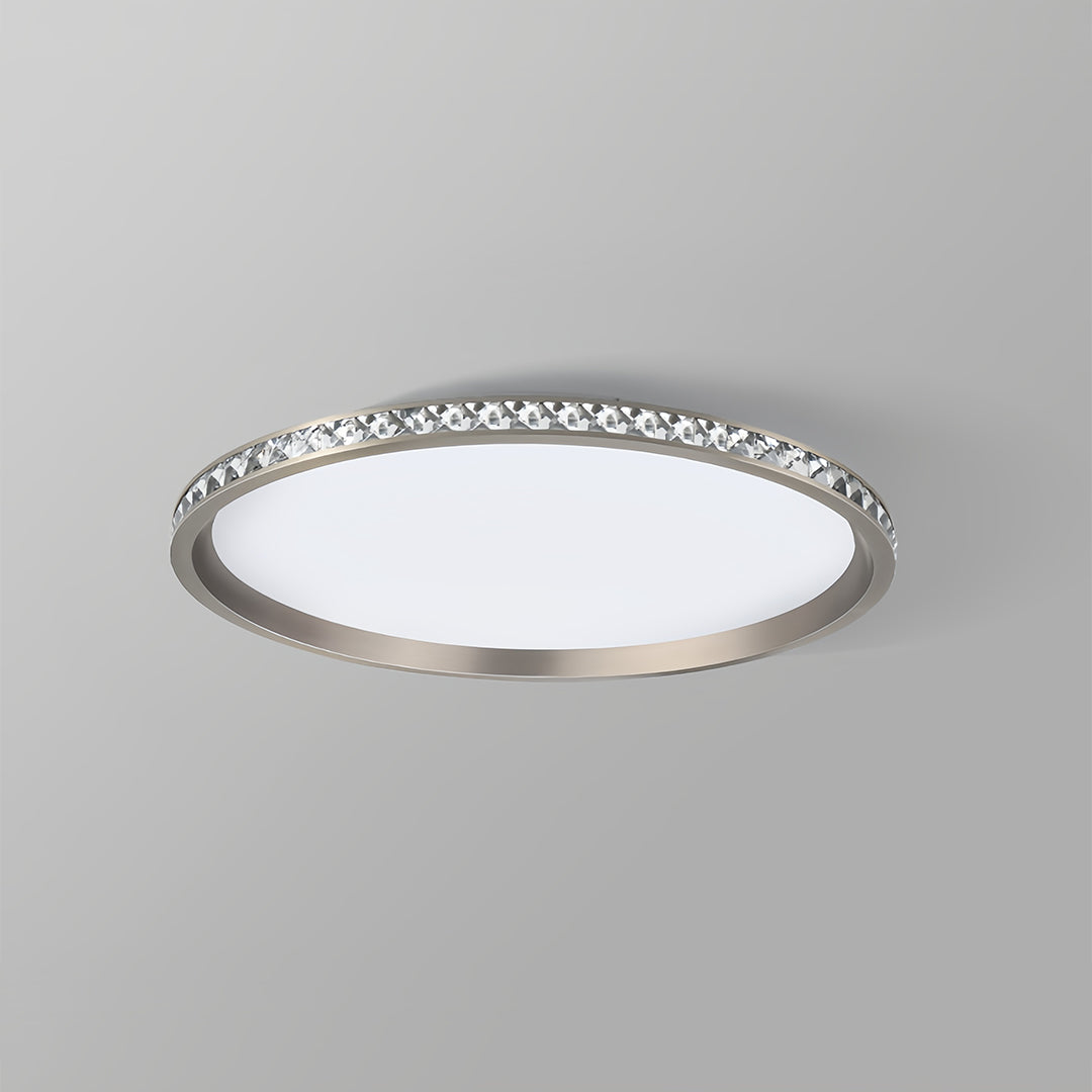 Round Flush Mount LED Ceiling Light - Ultra Thin Minimalist Design