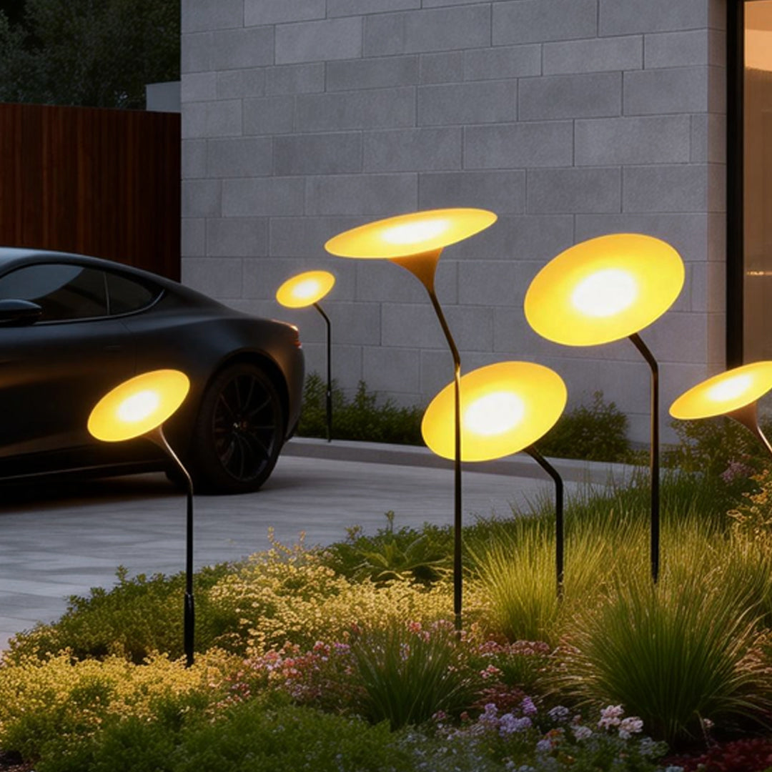 Glowing Mushroom Garden Light - Smart Modern LED Decorations for Outdoor Spaces