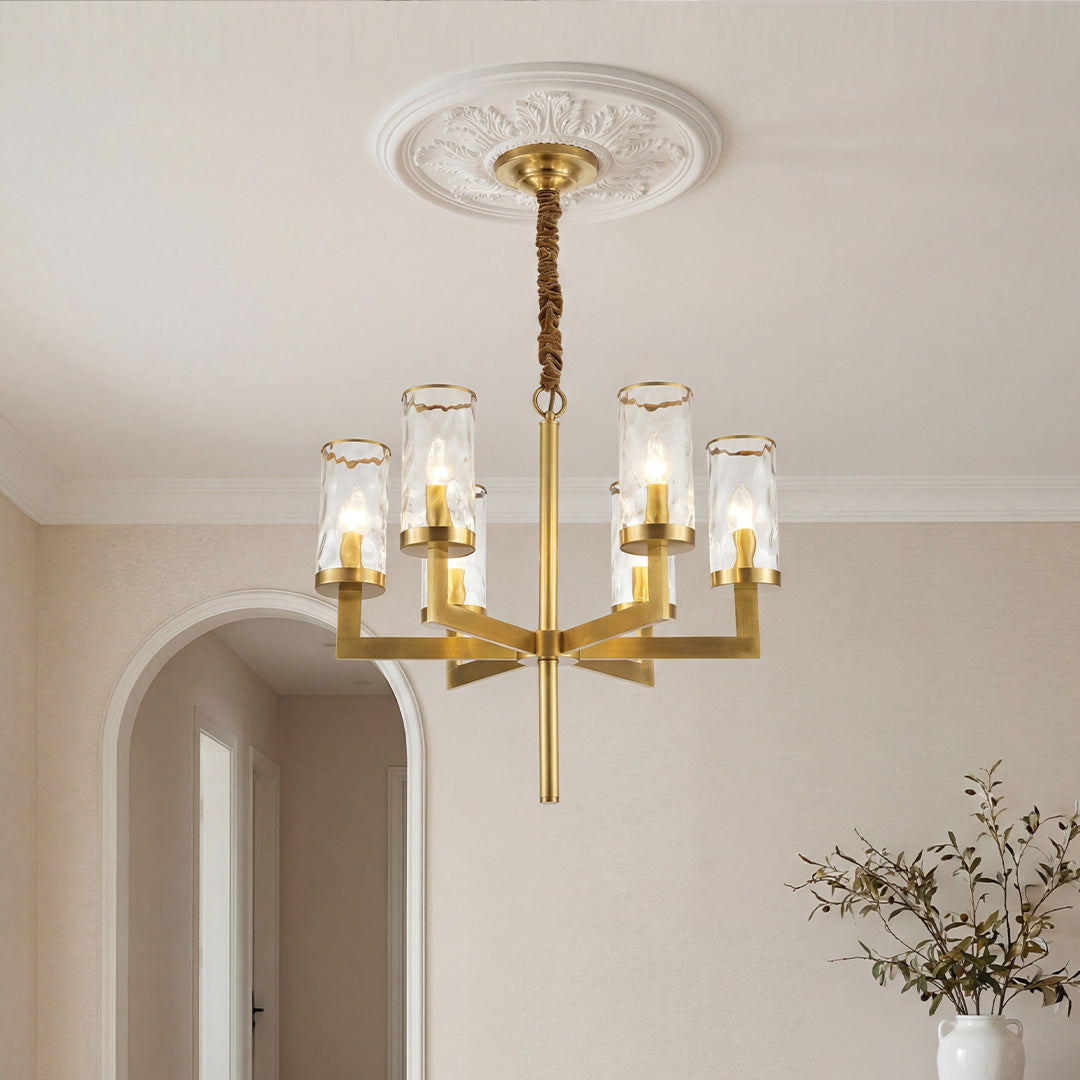 Island Chandelier Modern Luxury Minimalist Glass Ceiling Light