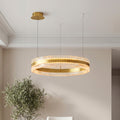 Modern Circular Minimalist Luxury Chandelier Ceiling Light