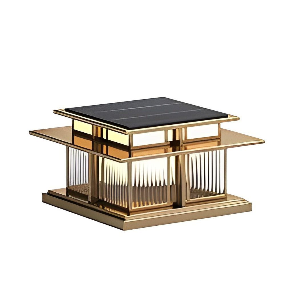 Modern Waterproof LED Porch Pillar Lights Outdoor Decor