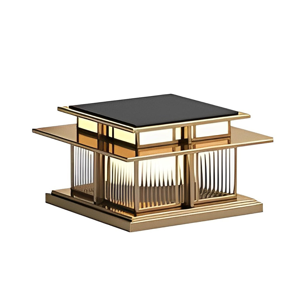 Modern Waterproof LED Porch Pillar Lights Outdoor Decor