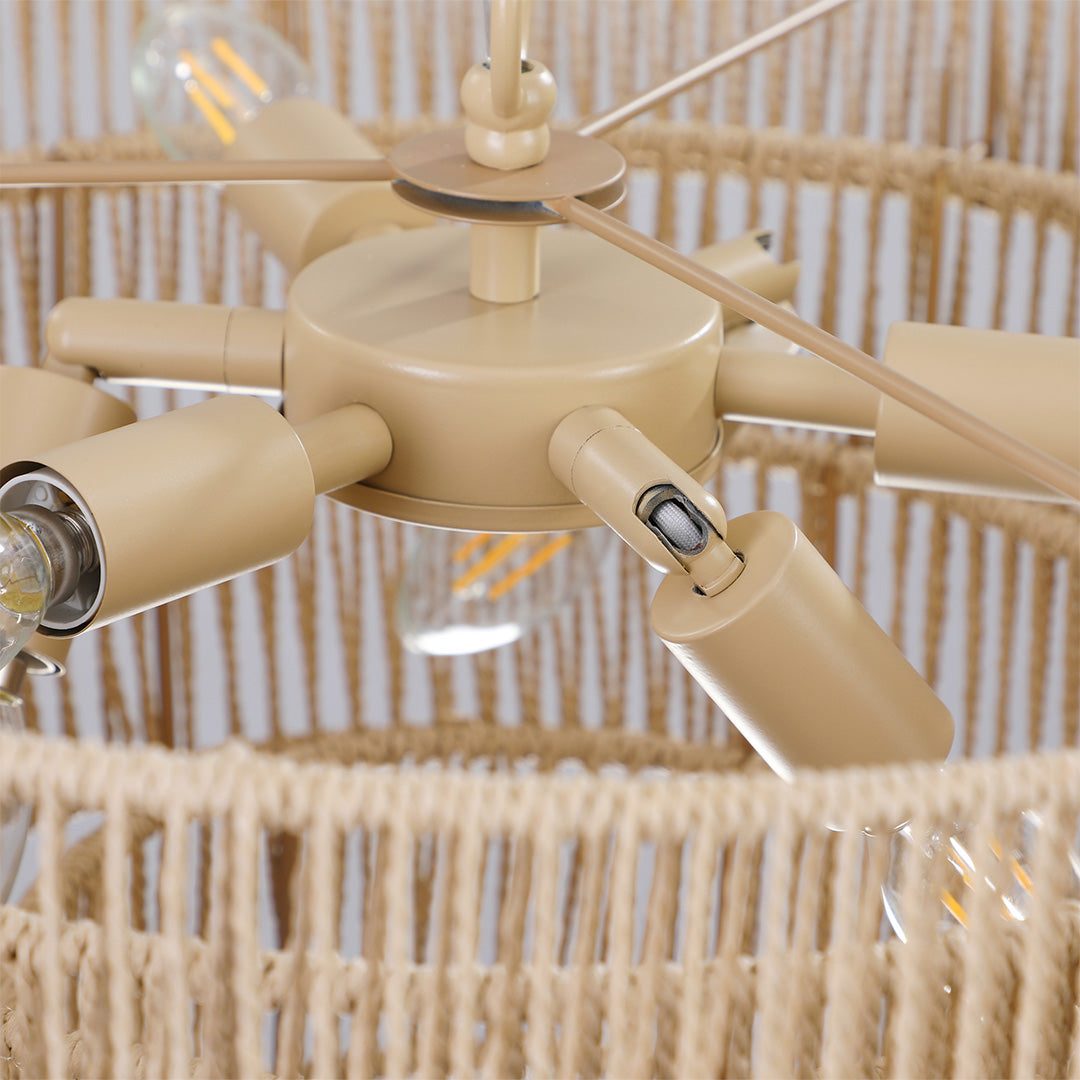 Japanese Zen Chandelier | Creative Ceiling Lights | Art-Inspired Design | Tranquil Home Decor | Unique Pendant Lighting