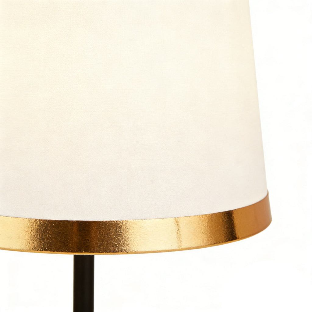 Gold White Modern Table Lamp - Iron and Fabric Design 

Illuminate your space with this stylish gold and white table lamp. Crafted from durable iron and soft fabric, this modern lamp complements any decor. Ideal for bedrooms, living rooms, or office space