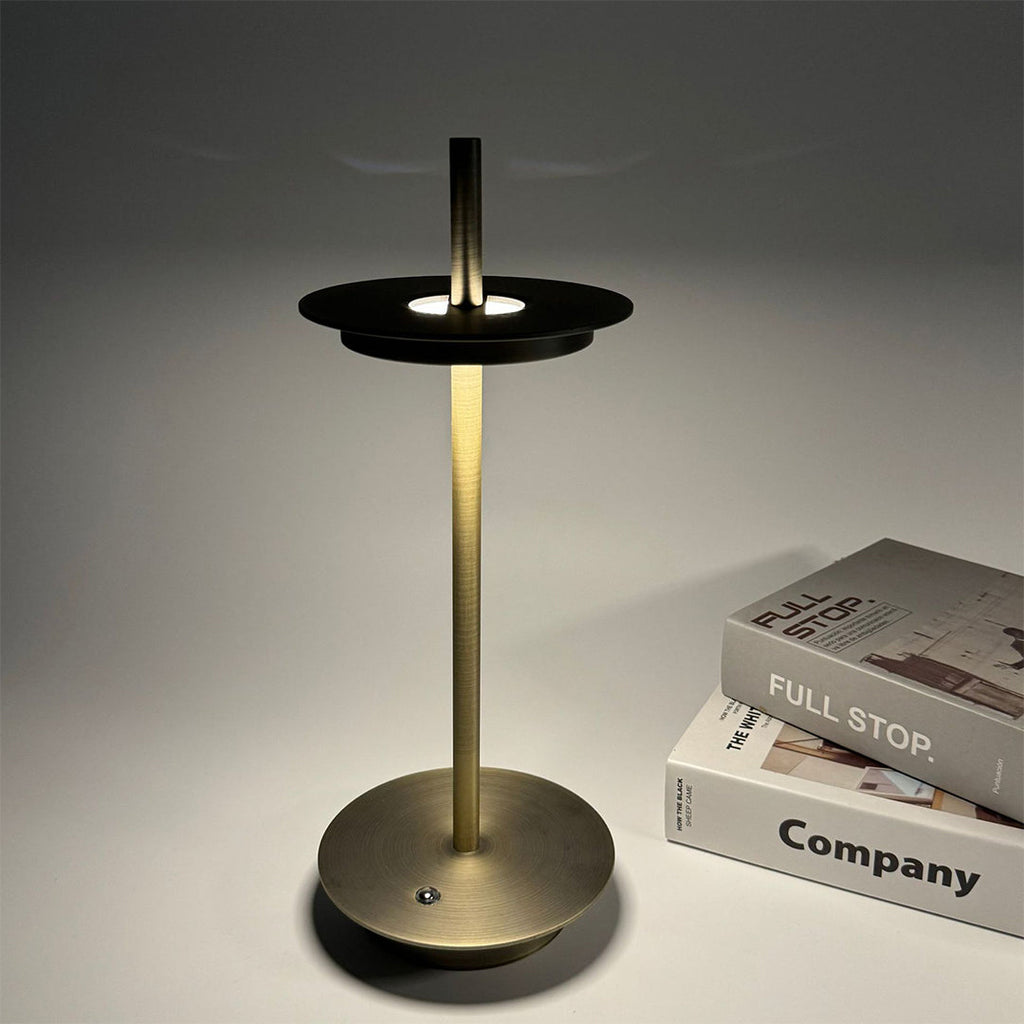 Dimmable Cordless Modern Metal Buffet Table Lamps - Portable Lighting Solutions