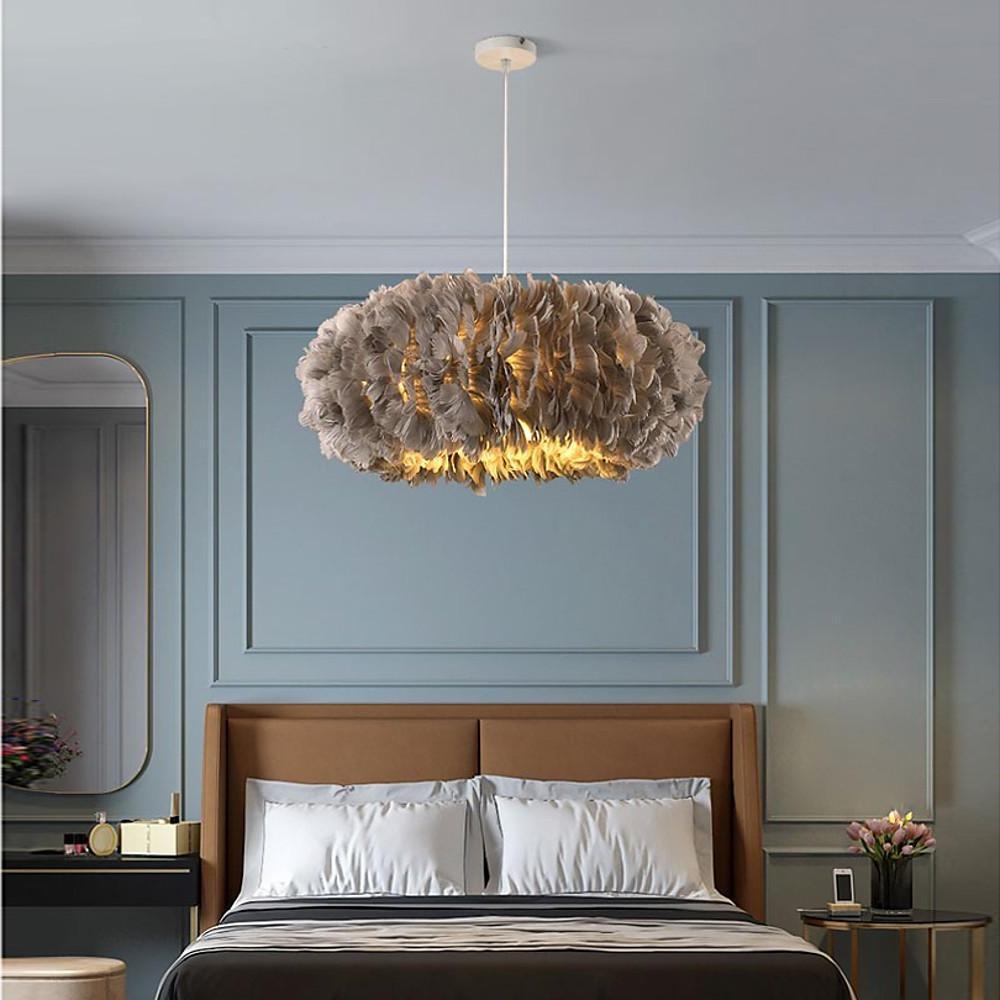 Fluffy Hanging Light Fairy Tale Ceiling Fixture