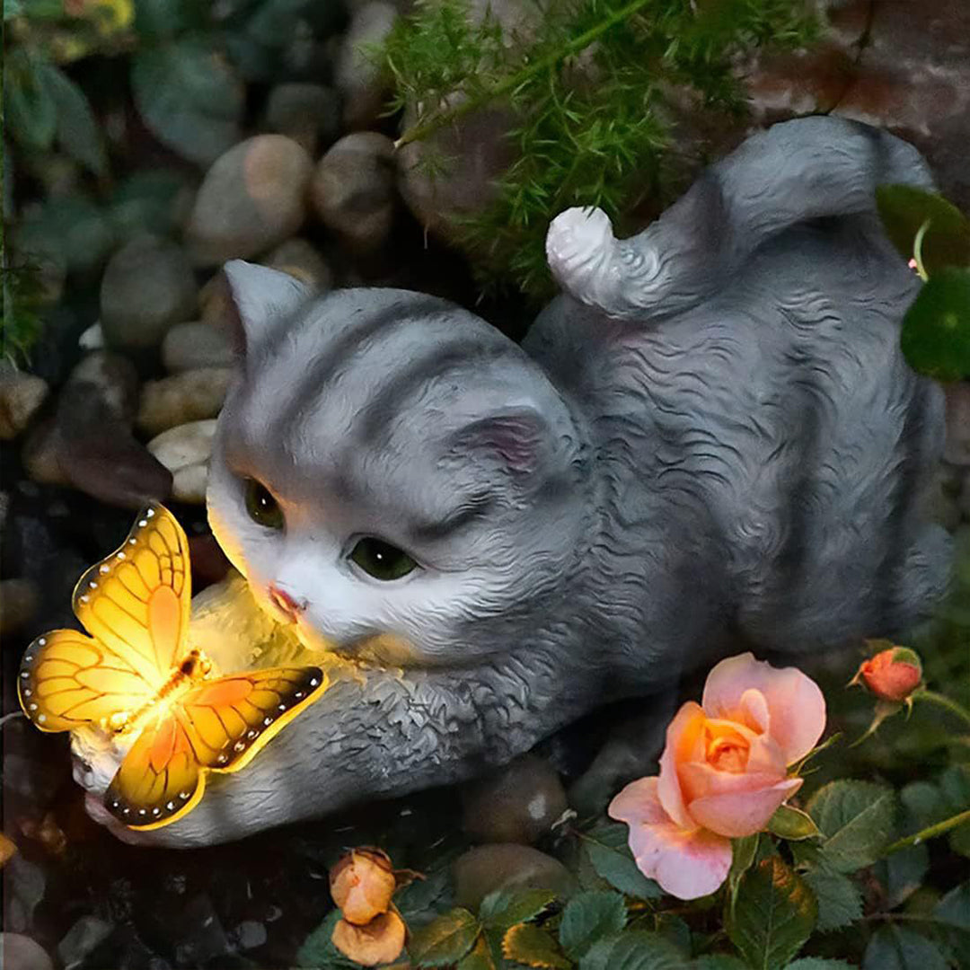 Solar Animal Garden Lights - Eco-Friendly Decorative Solar Resin Animals for Outdoor Lighting
