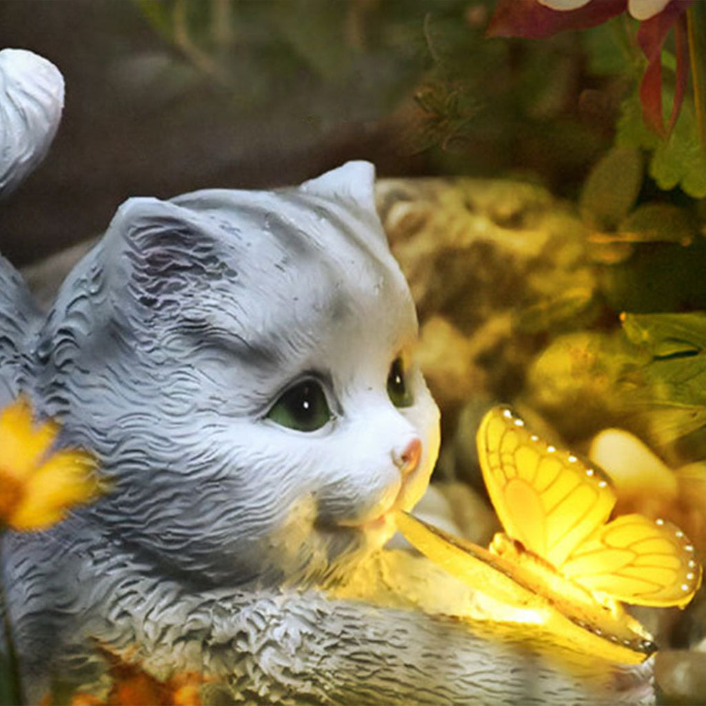 Solar Animal Garden Lights - Eco-Friendly Decorative Solar Resin Animals for Outdoor Lighting