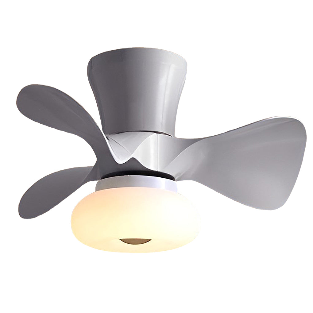 Macaron Ceiling Fan with LED Light - Modern Home Decor, Stylish Ceiling Fan, Energy-Efficient Lighting, Ceiling Fan for Living Room