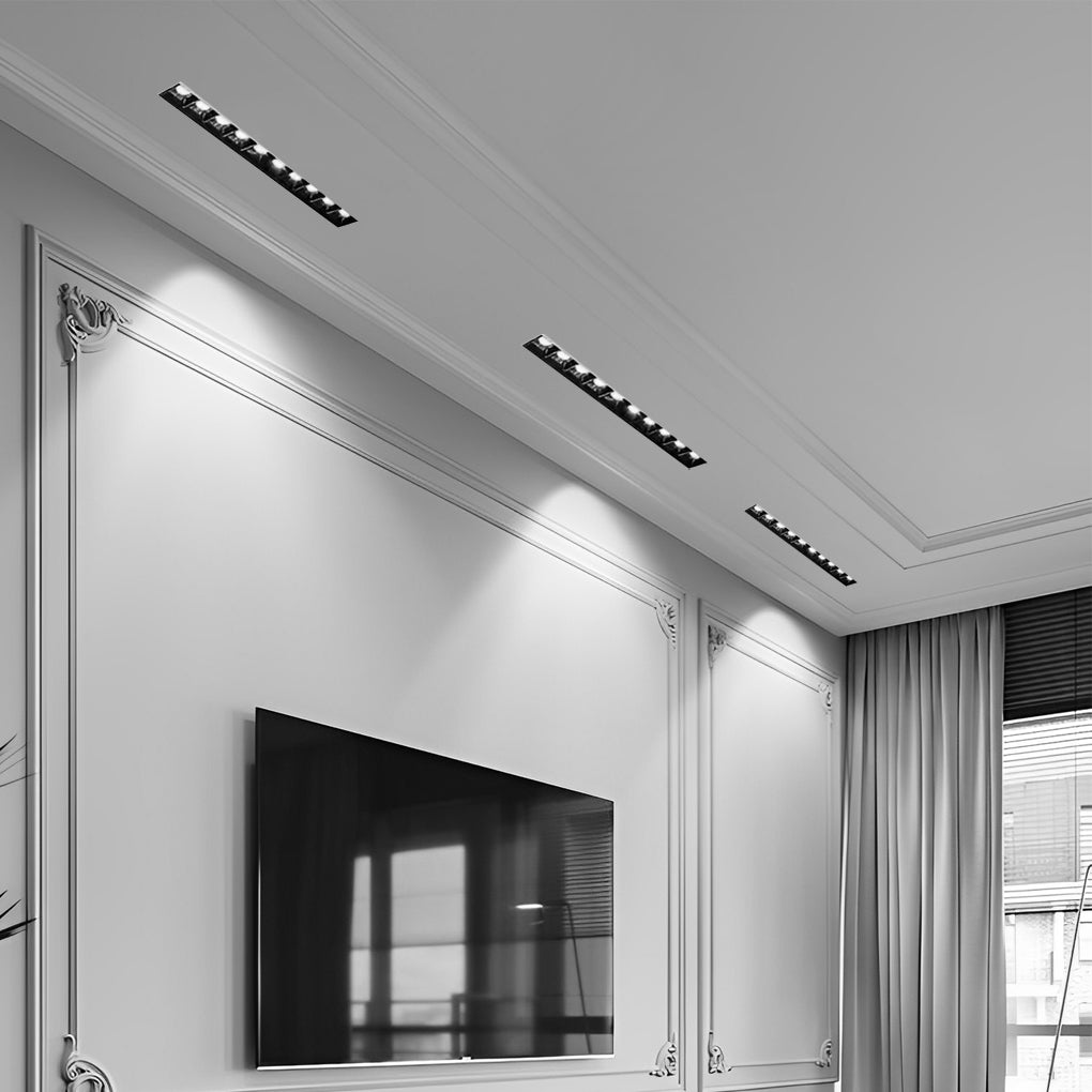 LED Linear Downlight Borderless Embedded Ceiling Light