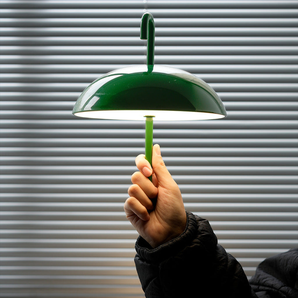 USB Rechargeable Dimmable LED Touch Table Lamp Portable Umbrella Light