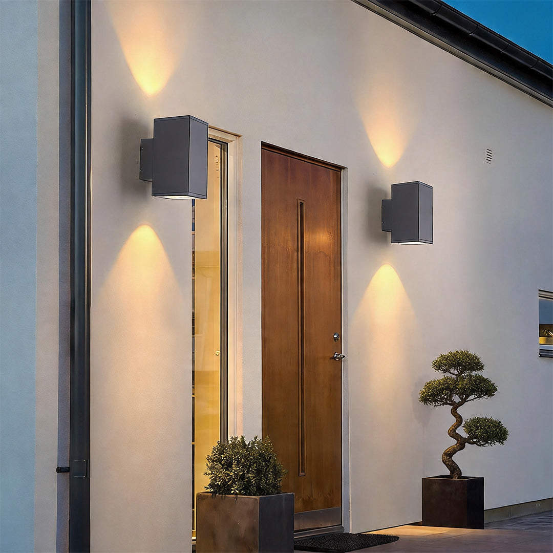 Waterproof LED Outdoor Wall Sconce Up and Down Light