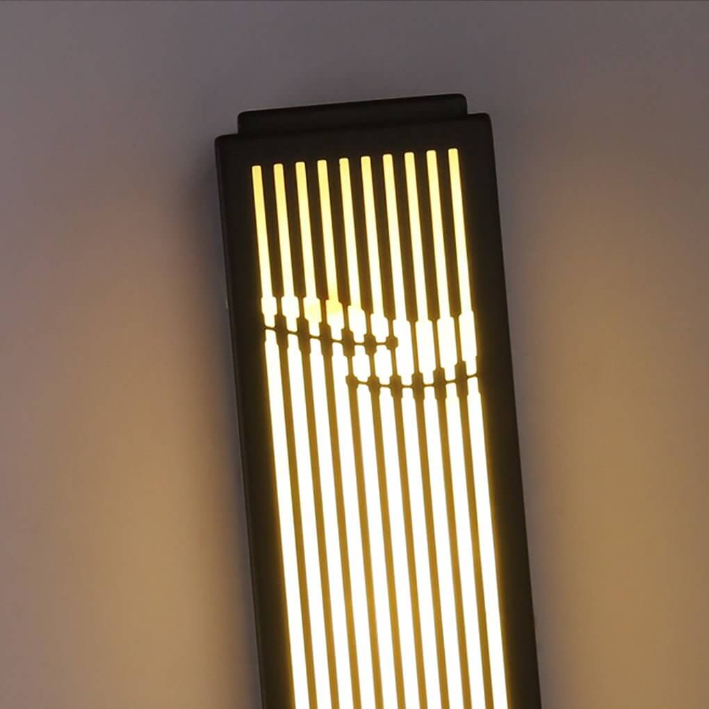 Grille Wall Light Waterproof Slim Design Outdoor Lamp