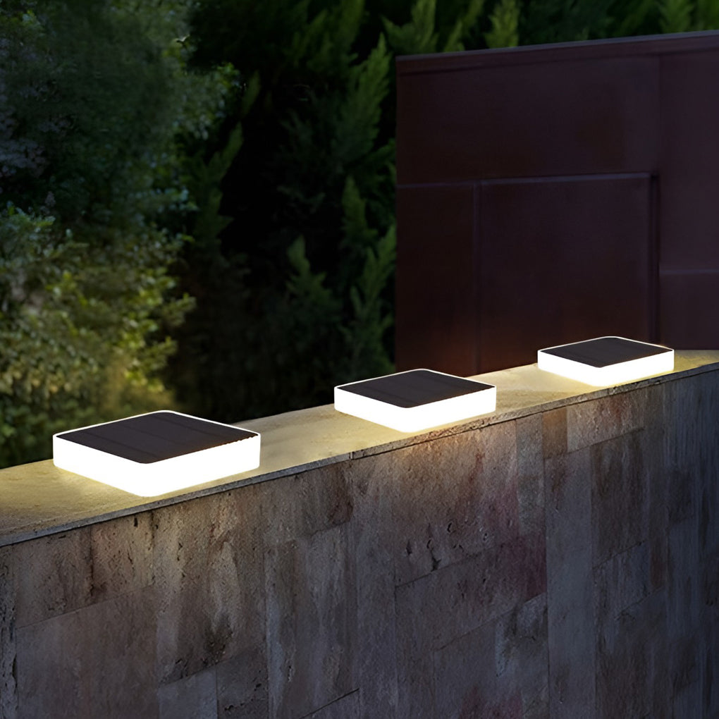 Elegant LED Solar Landscape Disc Lights - Outdoor Ground Lighting for Pathways & Gardens