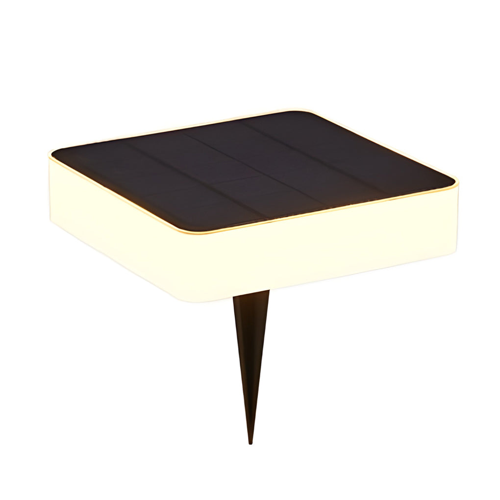 Ground Solar Lights Disc - Elegant LED Landscape Lighting for Outdoors