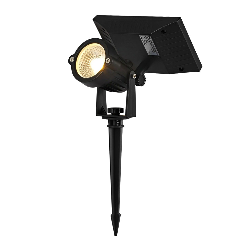 Adjustable LED RGB Solar Lights Waterproof Ground Spike Tree Spotlight