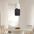 Handmade HDPE Wabi-Sabi Pendant Light - Creative Japanese Style Lighting