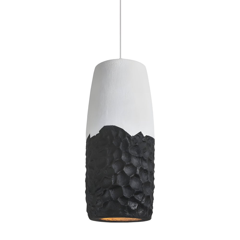Handmade HDPE Wabi-Sabi Pendant Light - Creative Japanese Style Lighting