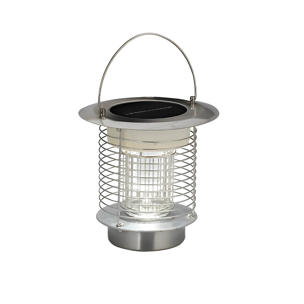 Solar Bug Zapper Garden Lamp - Purple Light Mosquito Killer