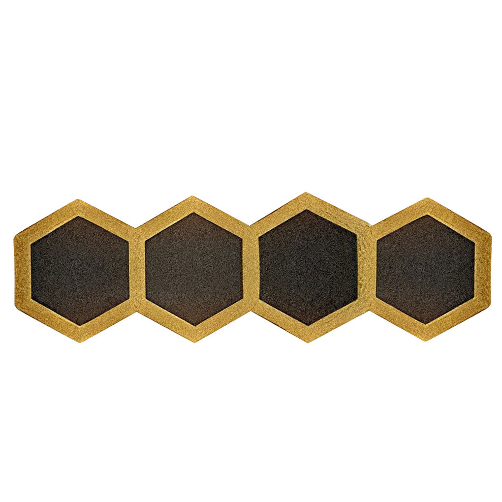 Honeycomb LED Wall Lights - Waterproof Modern Lighting for Home Decor
