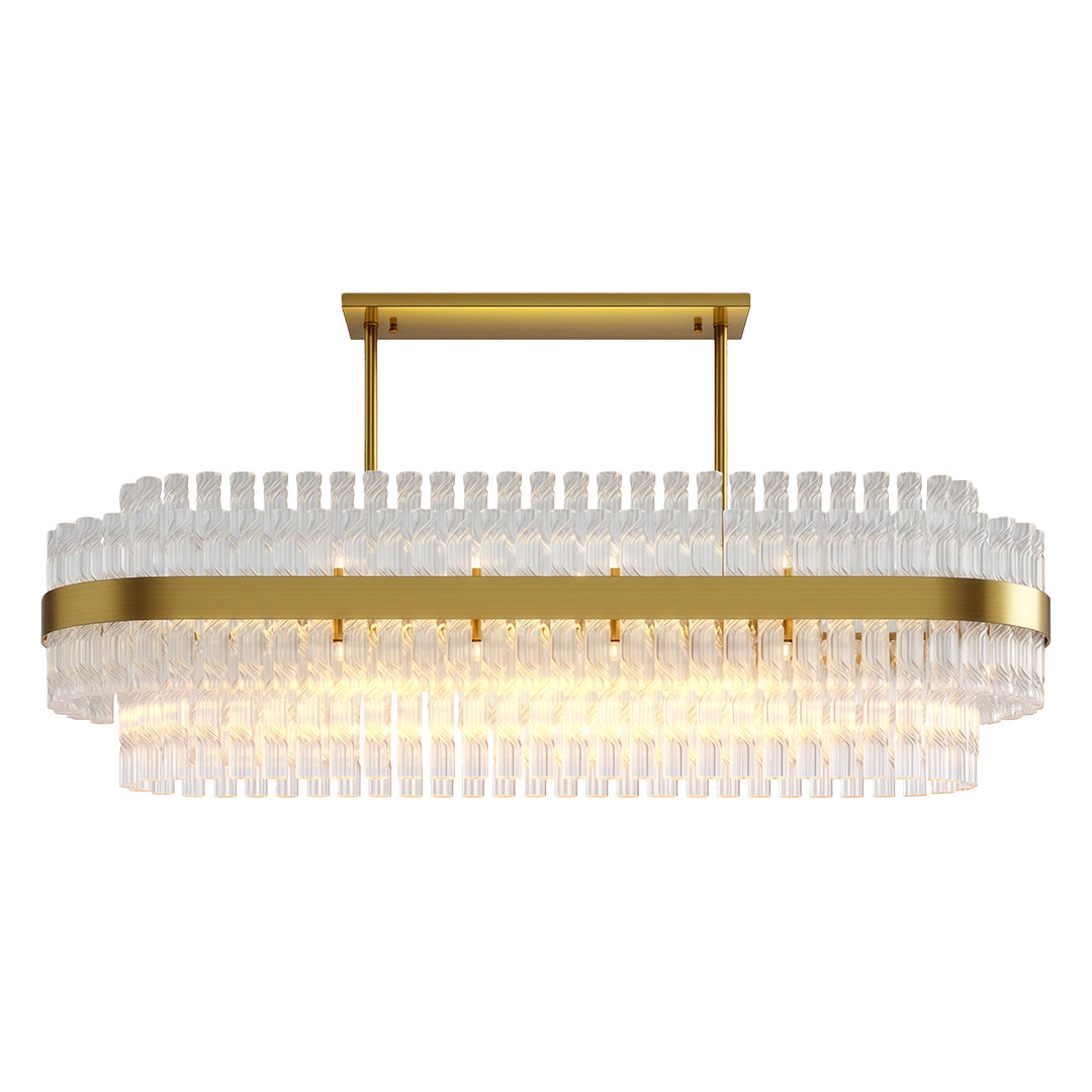 Industrial Modern Copper Chandelier - Luxury Ceiling Light Fixture