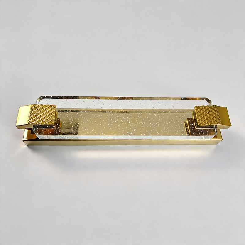 Luxury Modern LED Linear Crystal Wall Light for Living Room