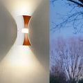 Modern Waterproof LED Hourglass Wall Light Up and Down