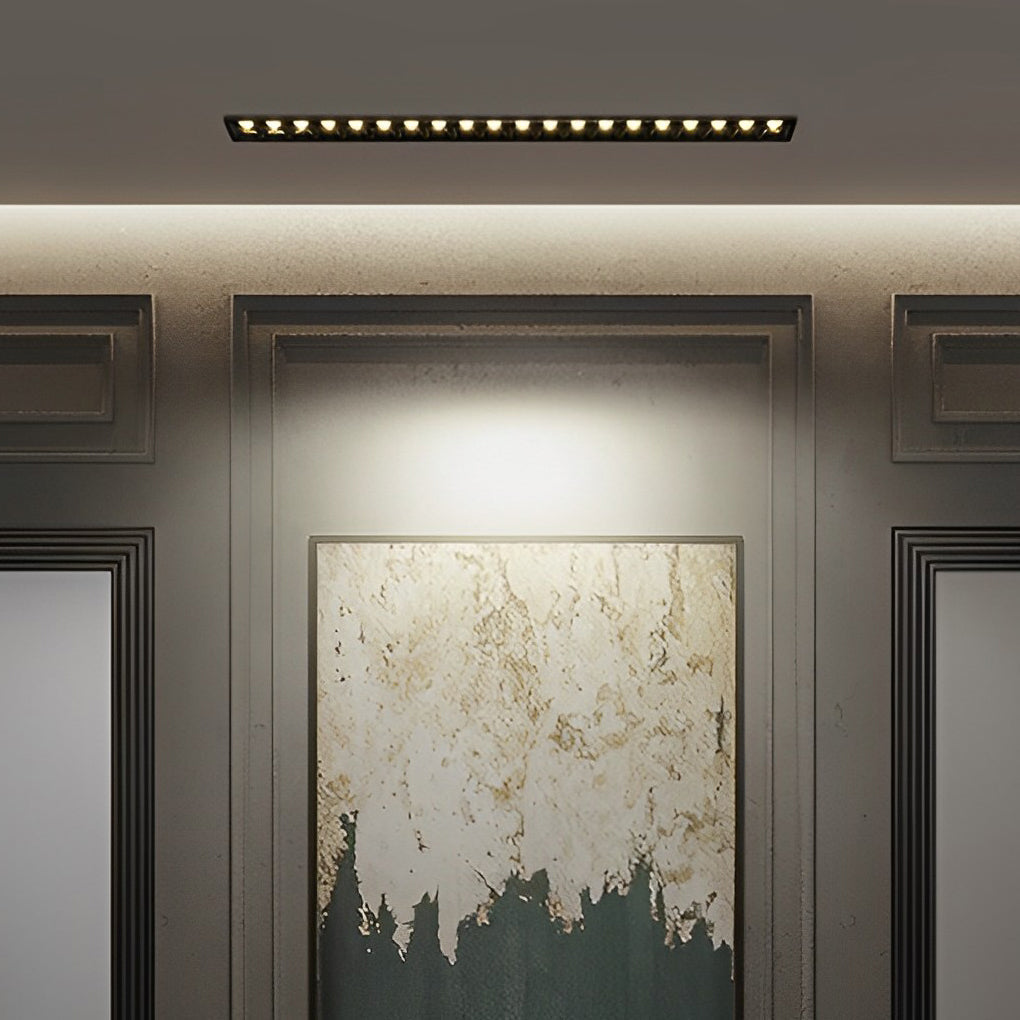 LED Linear Downlight Borderless Embedded Ceiling Light