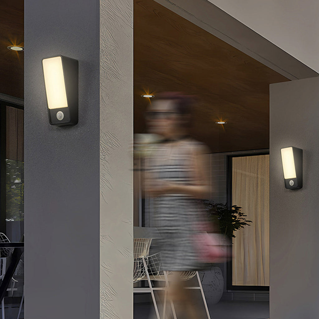 Outdoor Waterproof Square LED Wall Light - Aluminum Exterior Lighting
