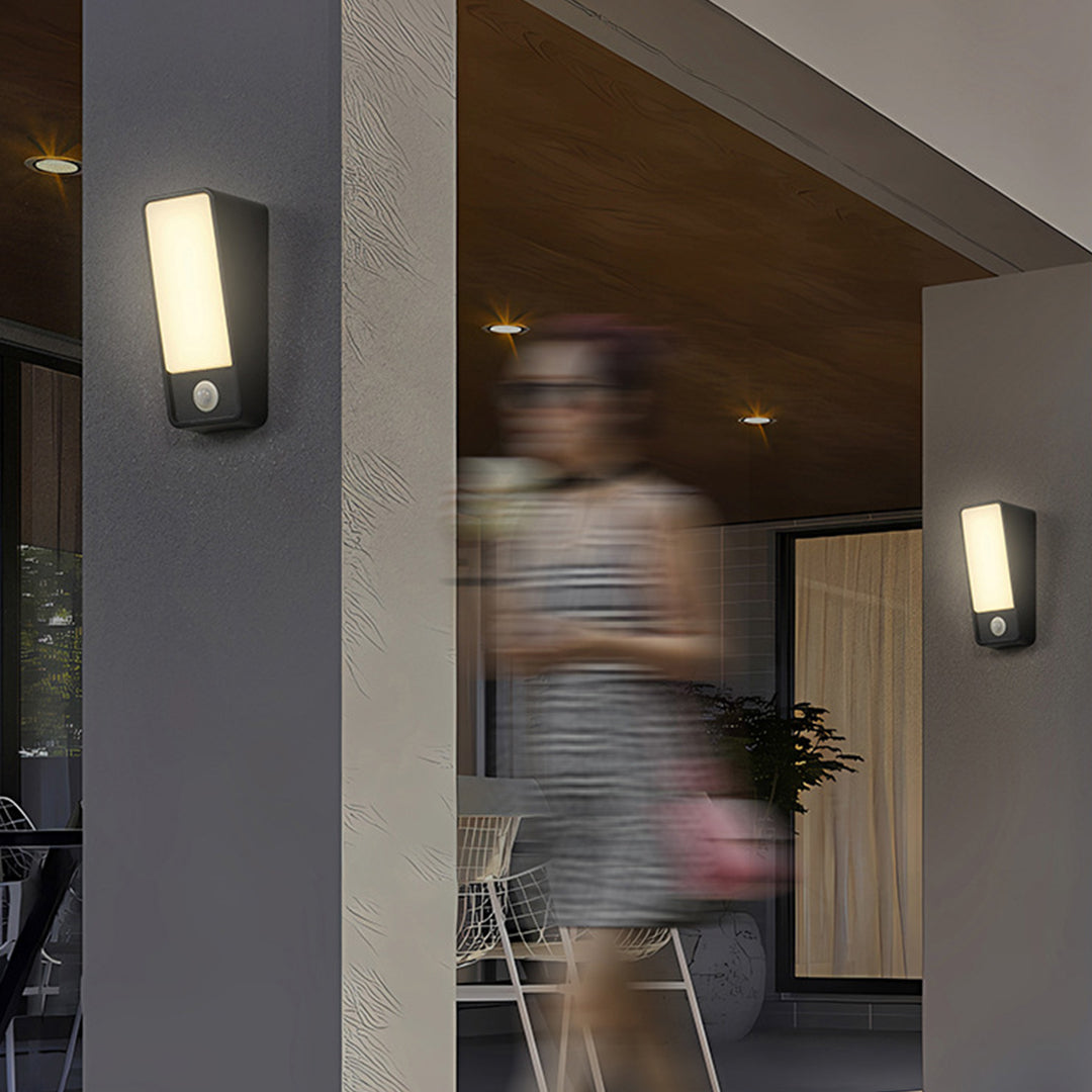 Outdoor Waterproof Square LED Wall Light - Aluminum Exterior Lighting