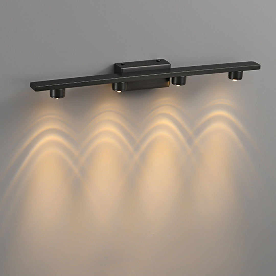 Black Vanity Lights for Bathroom - Minimalist LED Mirror Cabinet Light - Modern Wall Sconce - Adjustable Brightness - Energy-Efficient Lighting Fixture - Decorative Lighting for Home - Stylish Bathroom Lighting - Sleek Design - Easy Installation - Contemp
