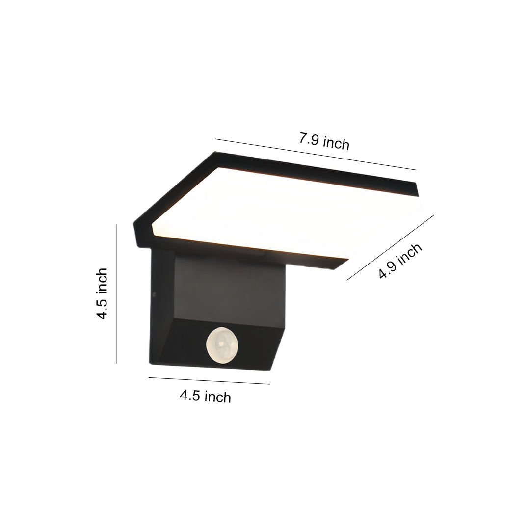 Industrial Waterproof Outdoor Wall Light - Adjustable Aluminum Lamp