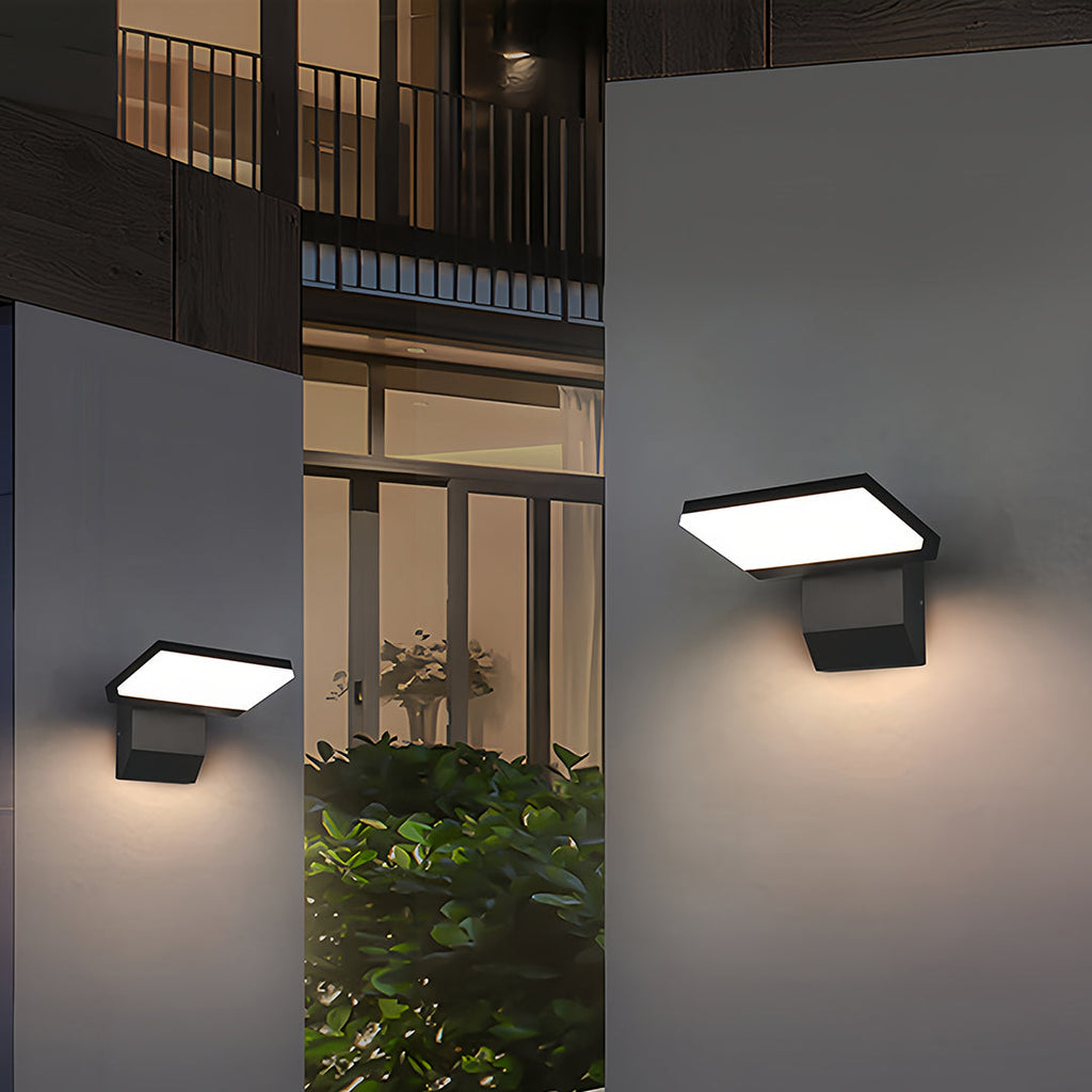 Industrial Waterproof Outdoor Wall Light - Adjustable Aluminum Lamp