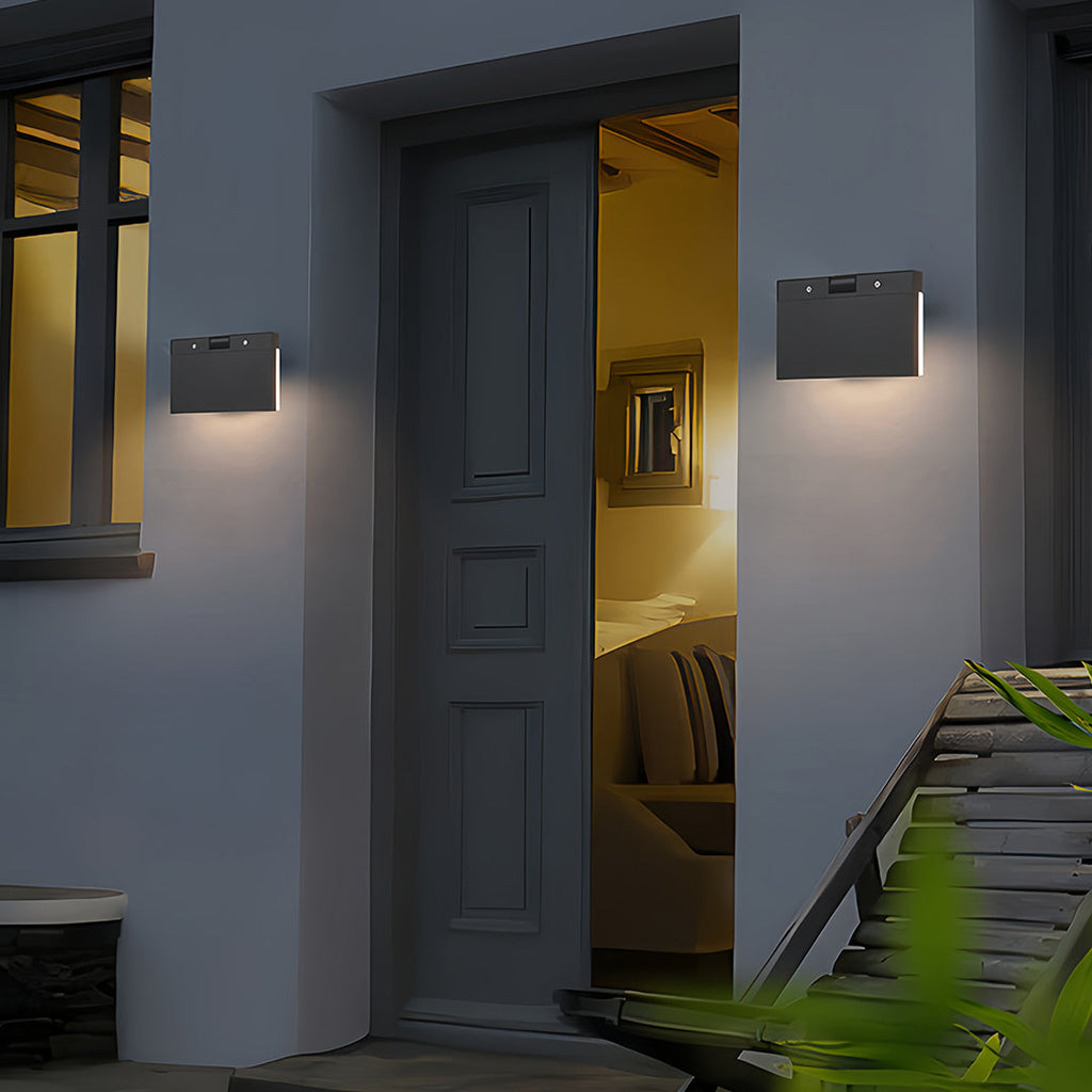 Industrial Waterproof Outdoor Wall Light - Adjustable Aluminum Lamp