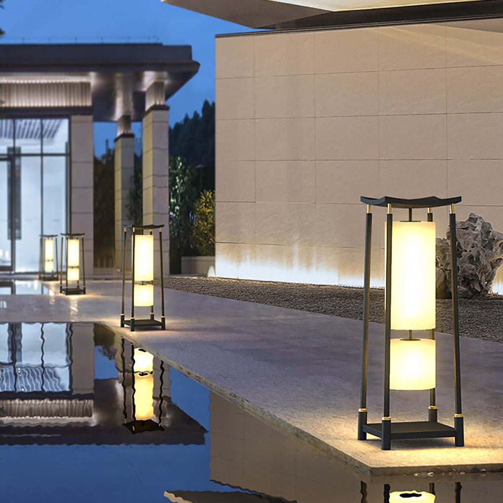 Solar LED Outdoor Lights - Asian-Inspired Design 

Illuminate your outdoor space with our unique solar-powered LED lights featuring a stunning Asian-inspired design. Perfect for gardens, patios, and pathways, these beautiful fixtures combine elegance with