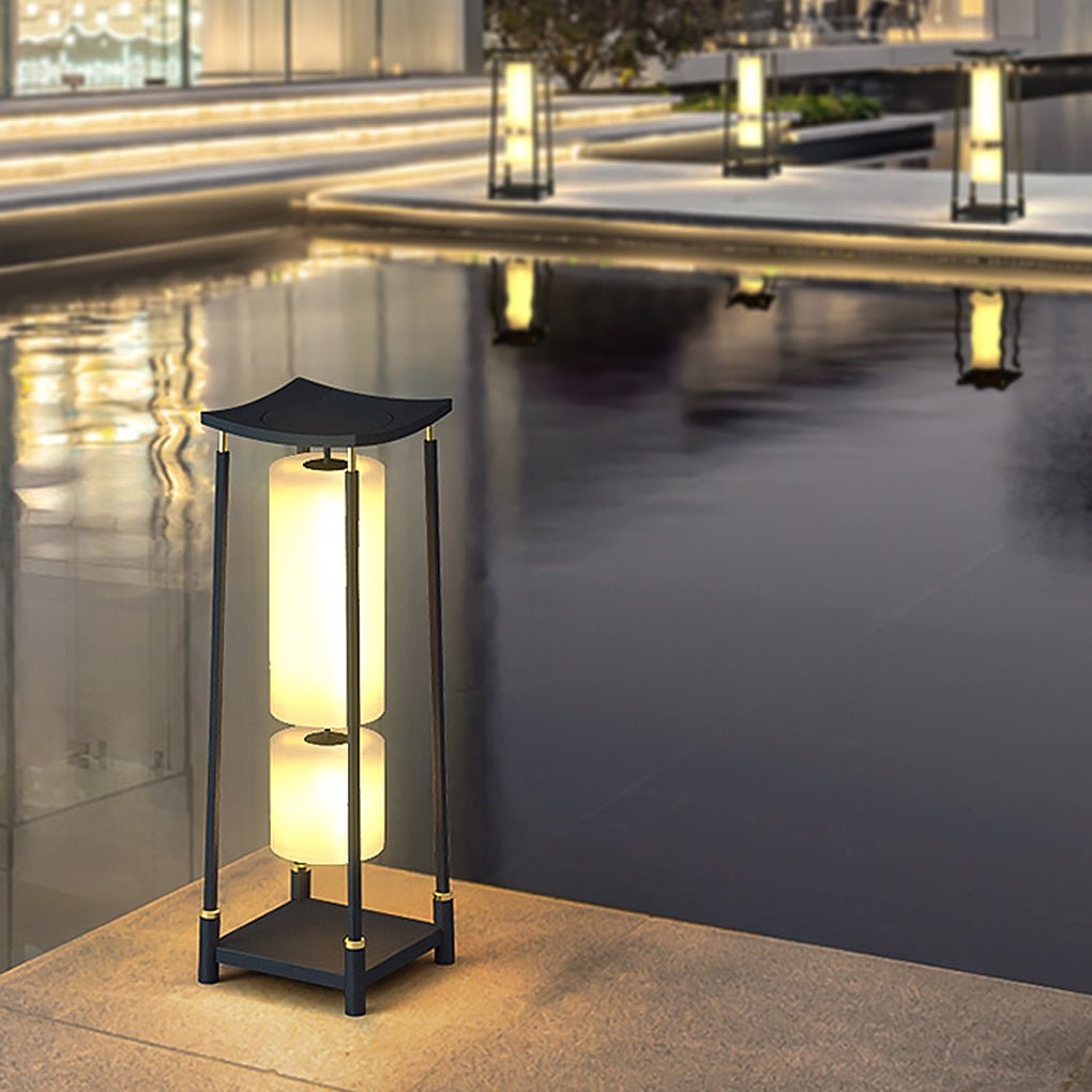 Solar LED Outdoor Lights - Asian-Inspired Design 

Illuminate your outdoor space with our unique solar-powered LED lights featuring a stunning Asian-inspired design. Perfect for gardens, patios, and pathways, these beautiful fixtures combine elegance with