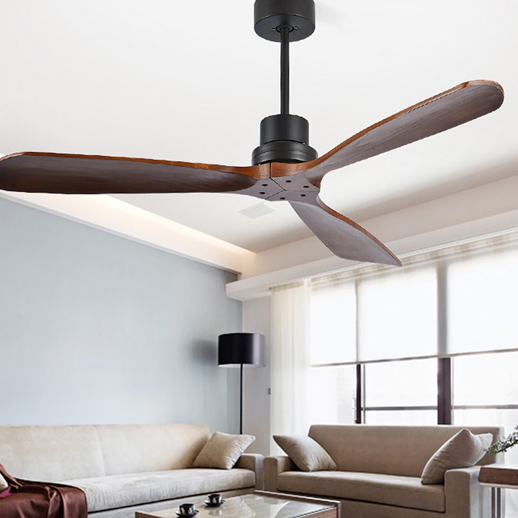 Intelligent LED Ceiling Fan Lamp with Remote Control and Dimming Feature