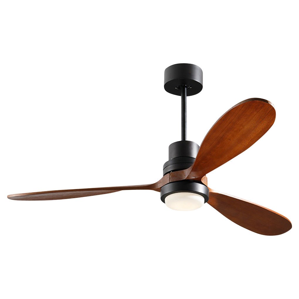 Intelligent LED Ceiling Fan Lamp with Remote Control and Dimming Feature