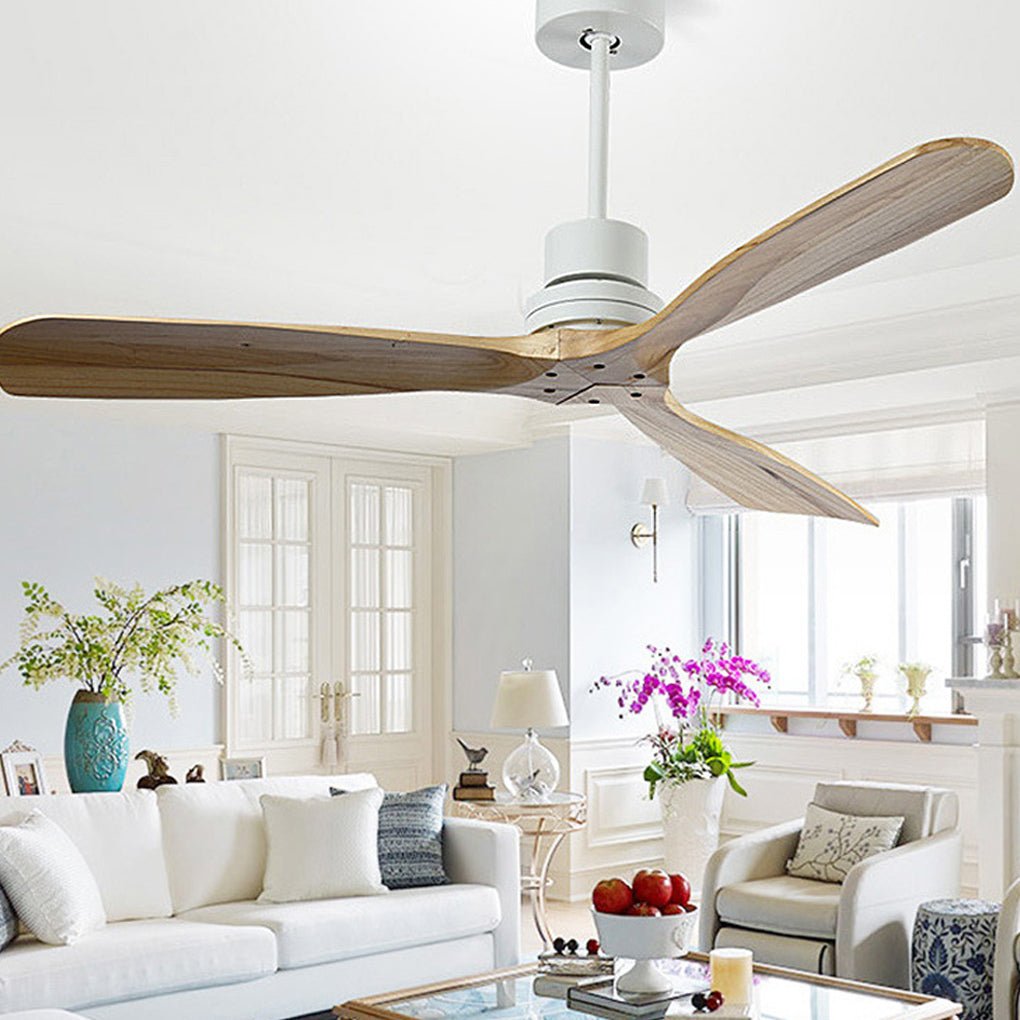 Intelligent LED Ceiling Fan Lamp with Remote Control and Dimming Feature