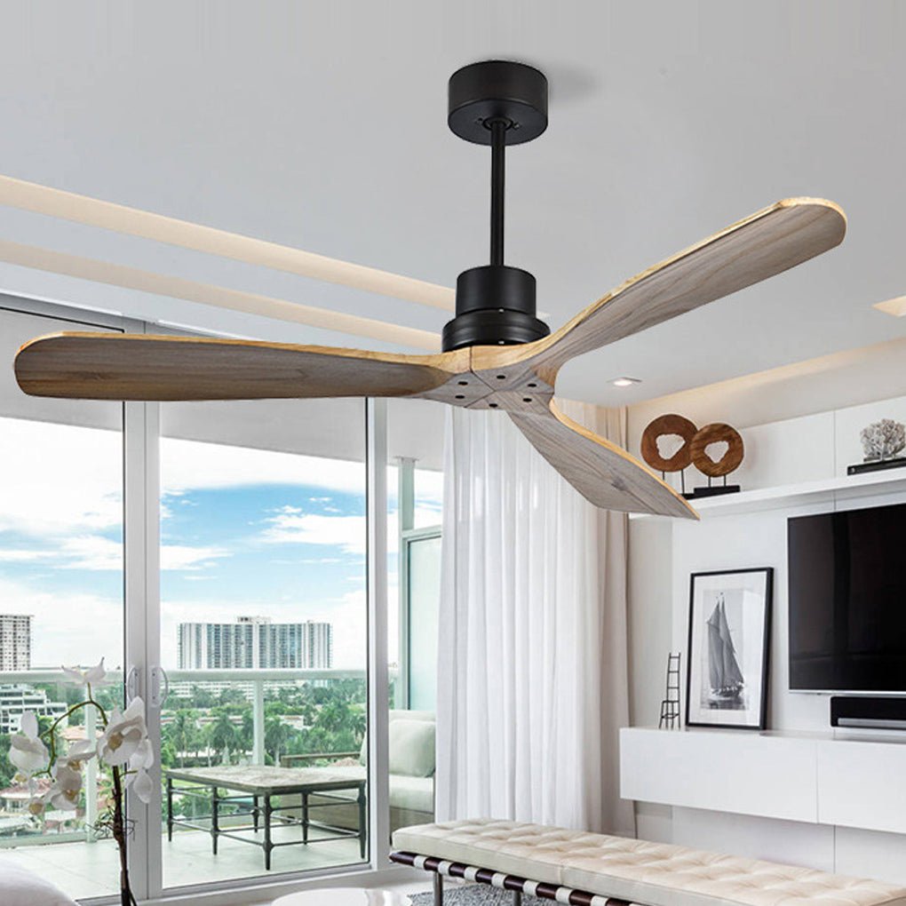 Intelligent LED Ceiling Fan Lamp with Remote Control and Dimming Feature