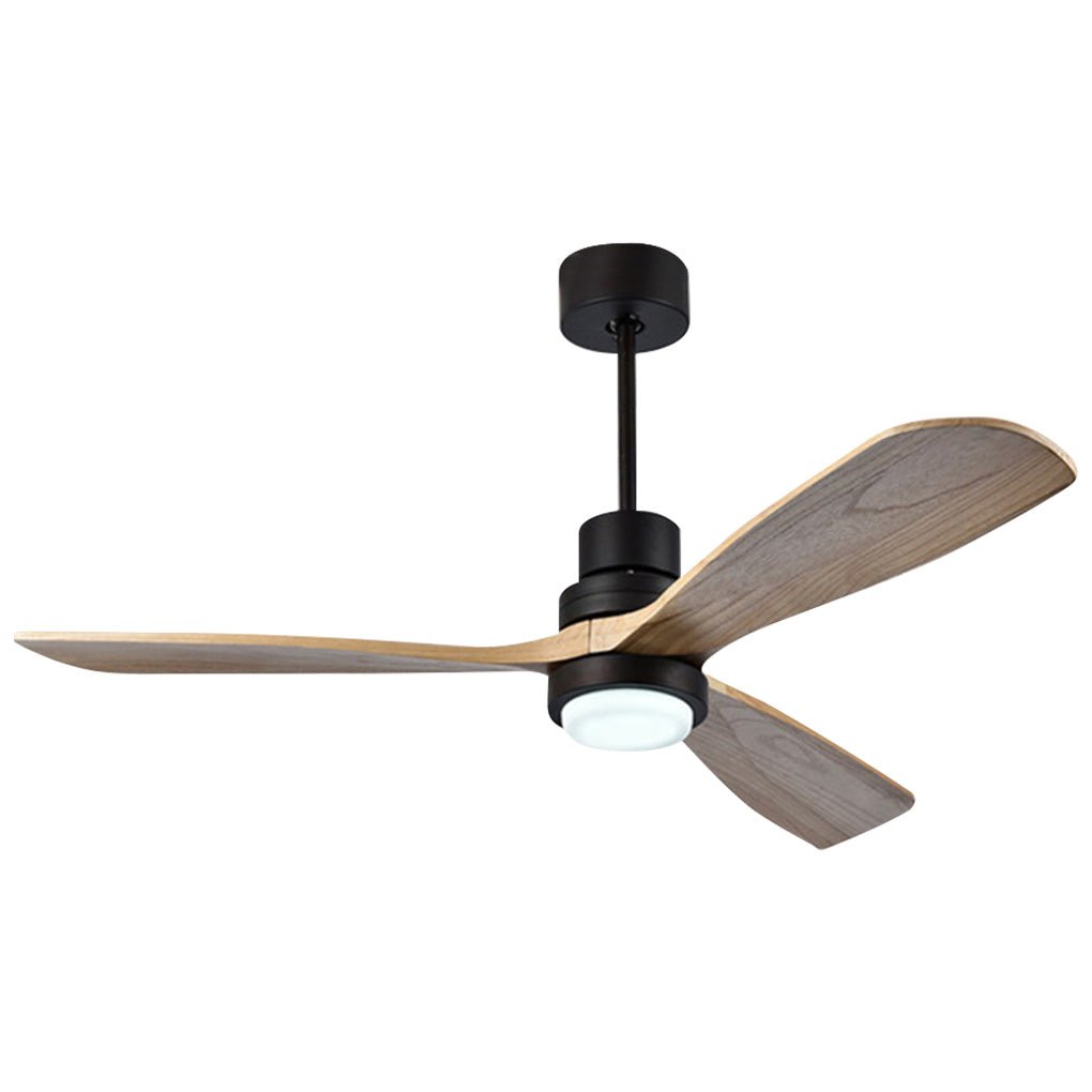 Intelligent LED Ceiling Fan Lamp with Remote Control and Dimming Feature