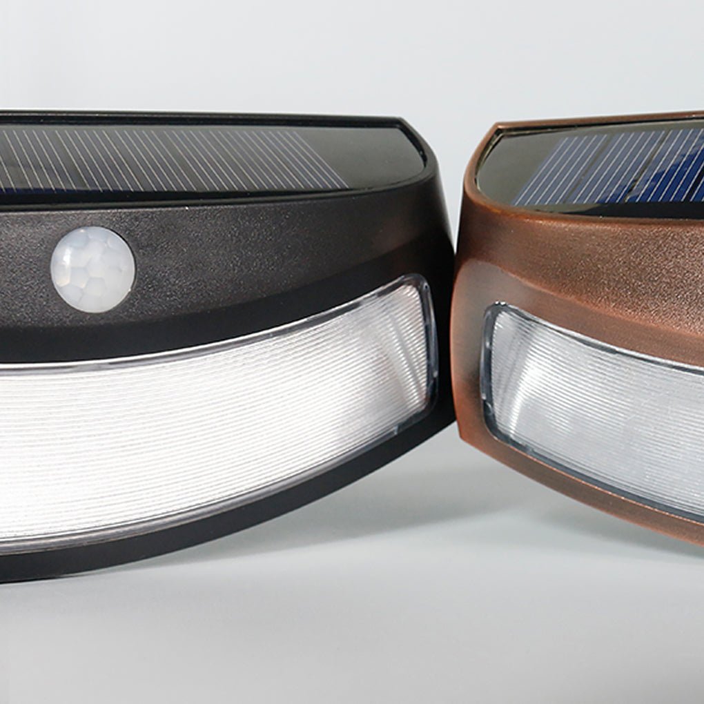 Intelligent Solar LED Wall Light with Motion Sensor for Outdoor Use