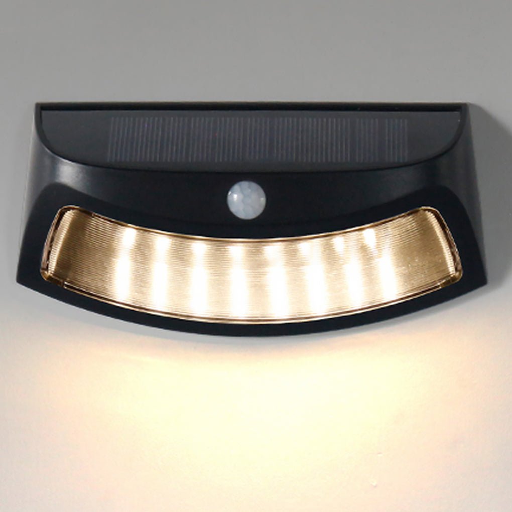 Intelligent Solar LED Wall Light with Motion Sensor for Outdoor Use