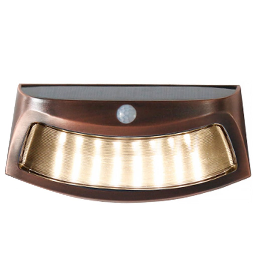 Intelligent Solar LED Wall Light with Motion Sensor for Outdoor Use