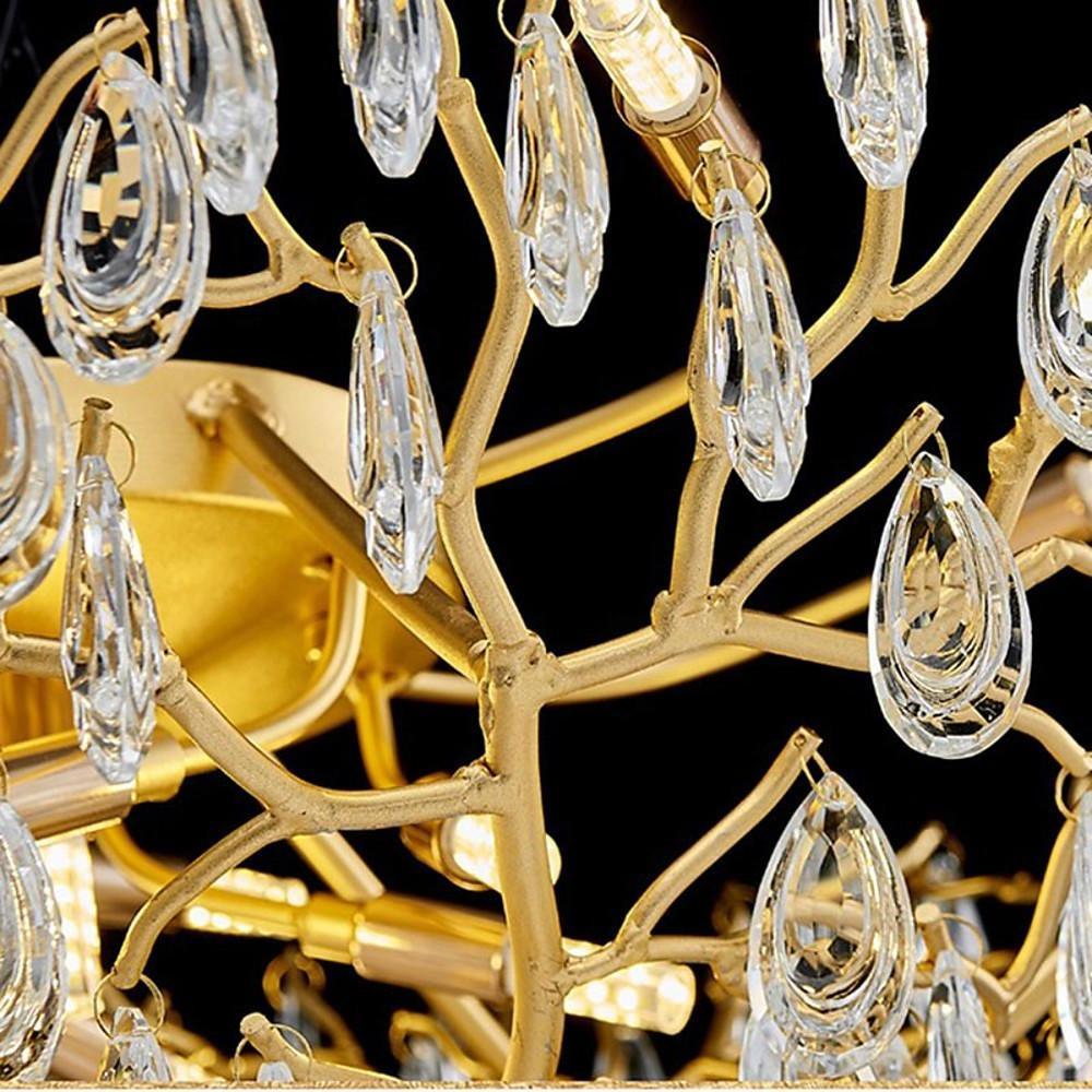 Firefly Sputnik Chandelier - Modern LED Flush Mount Ceiling Light