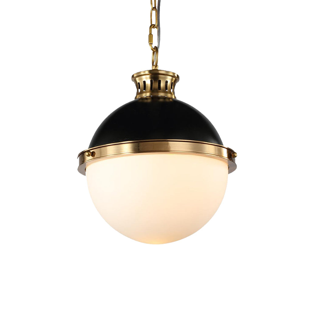 Ball Pendant Light - Classic Glass Globe Ceiling Fixture